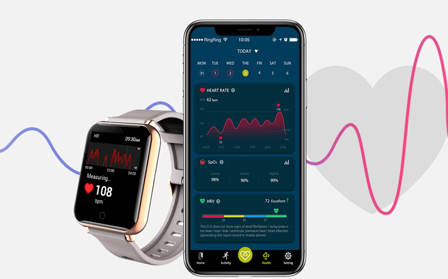 2025E Smart ECG Watch