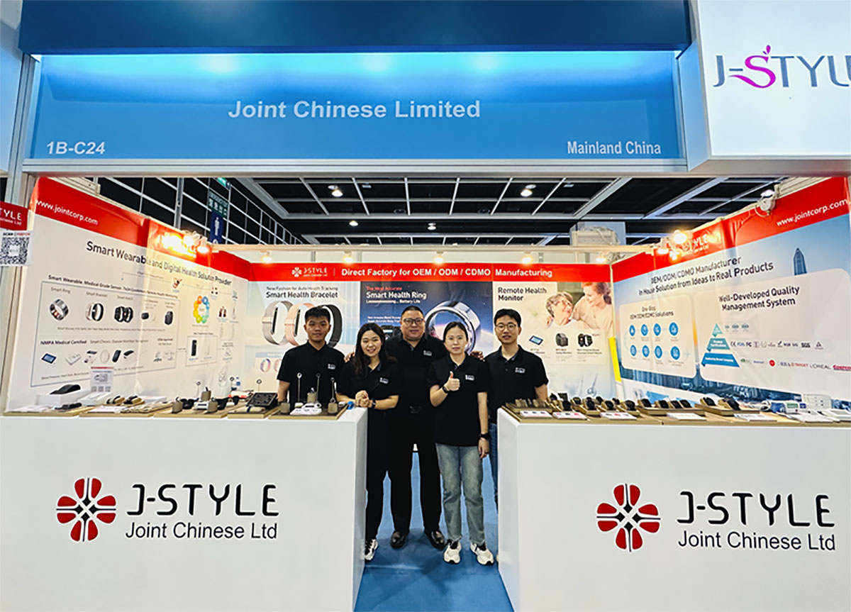 2023 HK Electronics Fair - JointCorp Smart Wearable Health Monitoring Devices