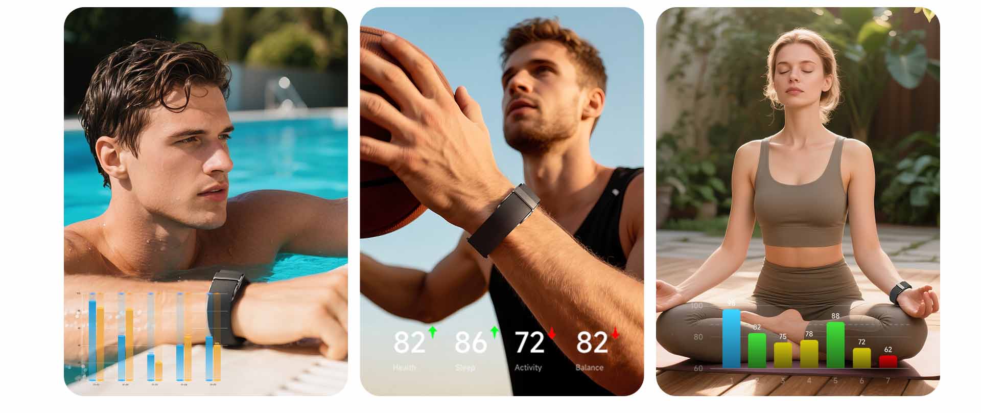 Smart Health Band-JCVital 2208A