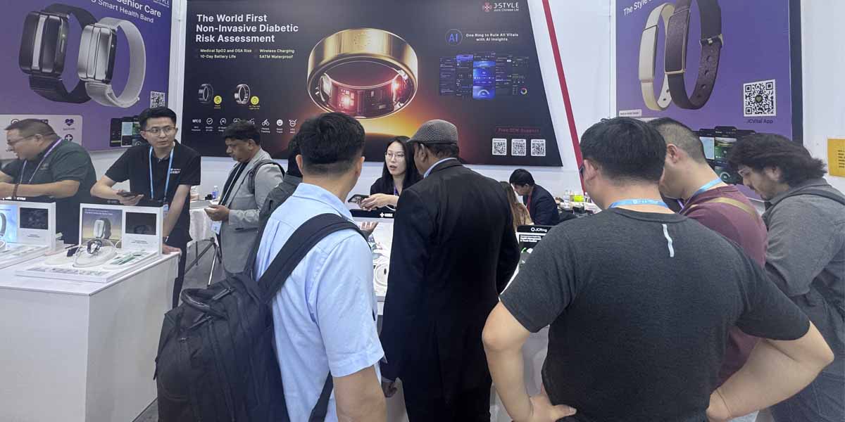J-STYLE's Medical Smart Rings and Bands Capture Global Attention at Canton Fair 2025