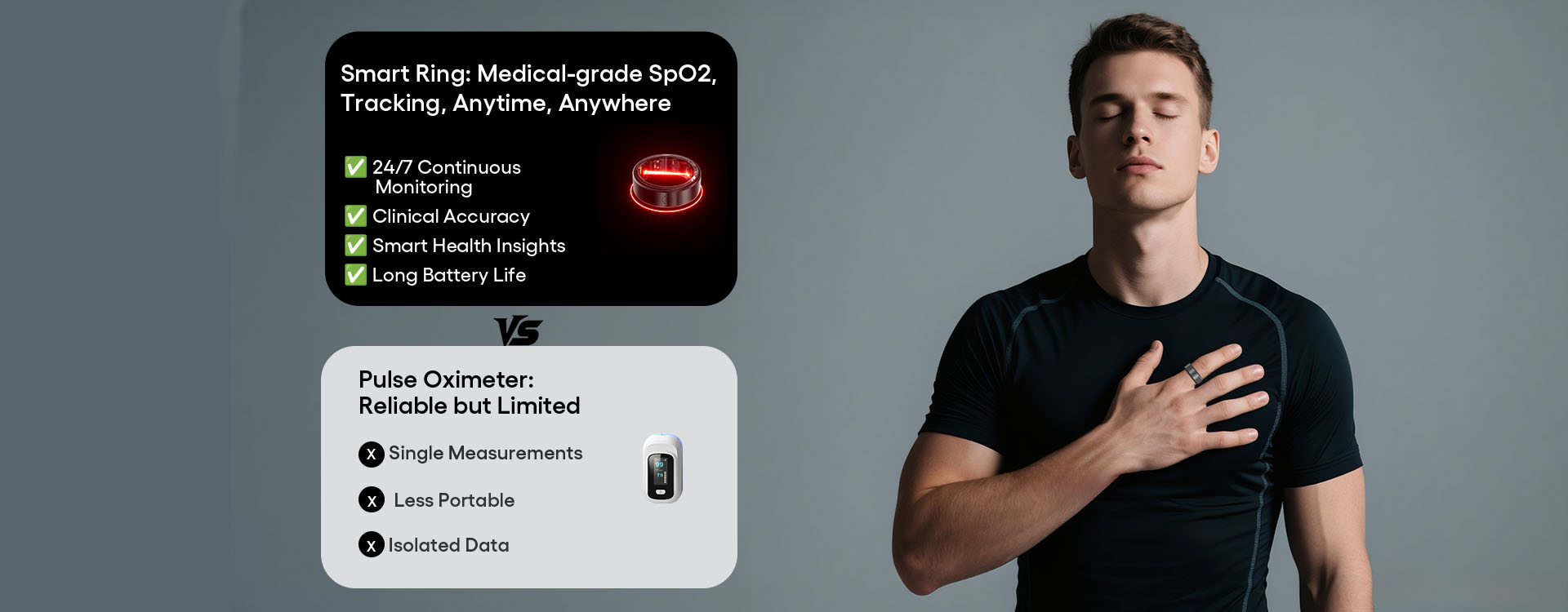 JCRing X3 Smart Health Ring