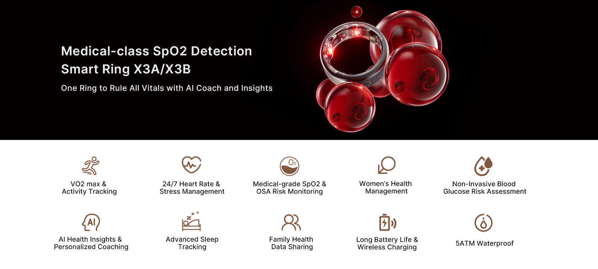 JCRing X3 Smart Health Ring