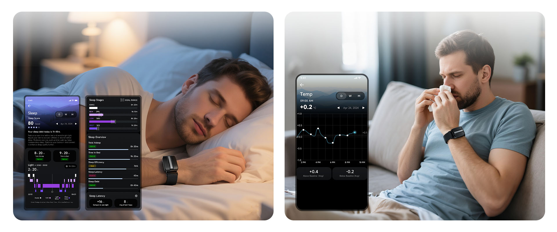 JCVital 2358 4G Smart Band