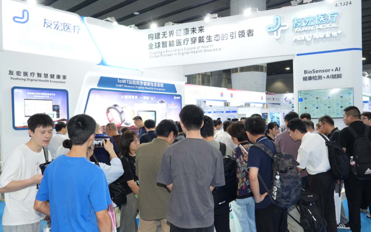 J-Style Steals the Show at CMEF with AI Health Wearables