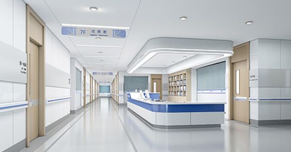 Hospital Positioning Management Map