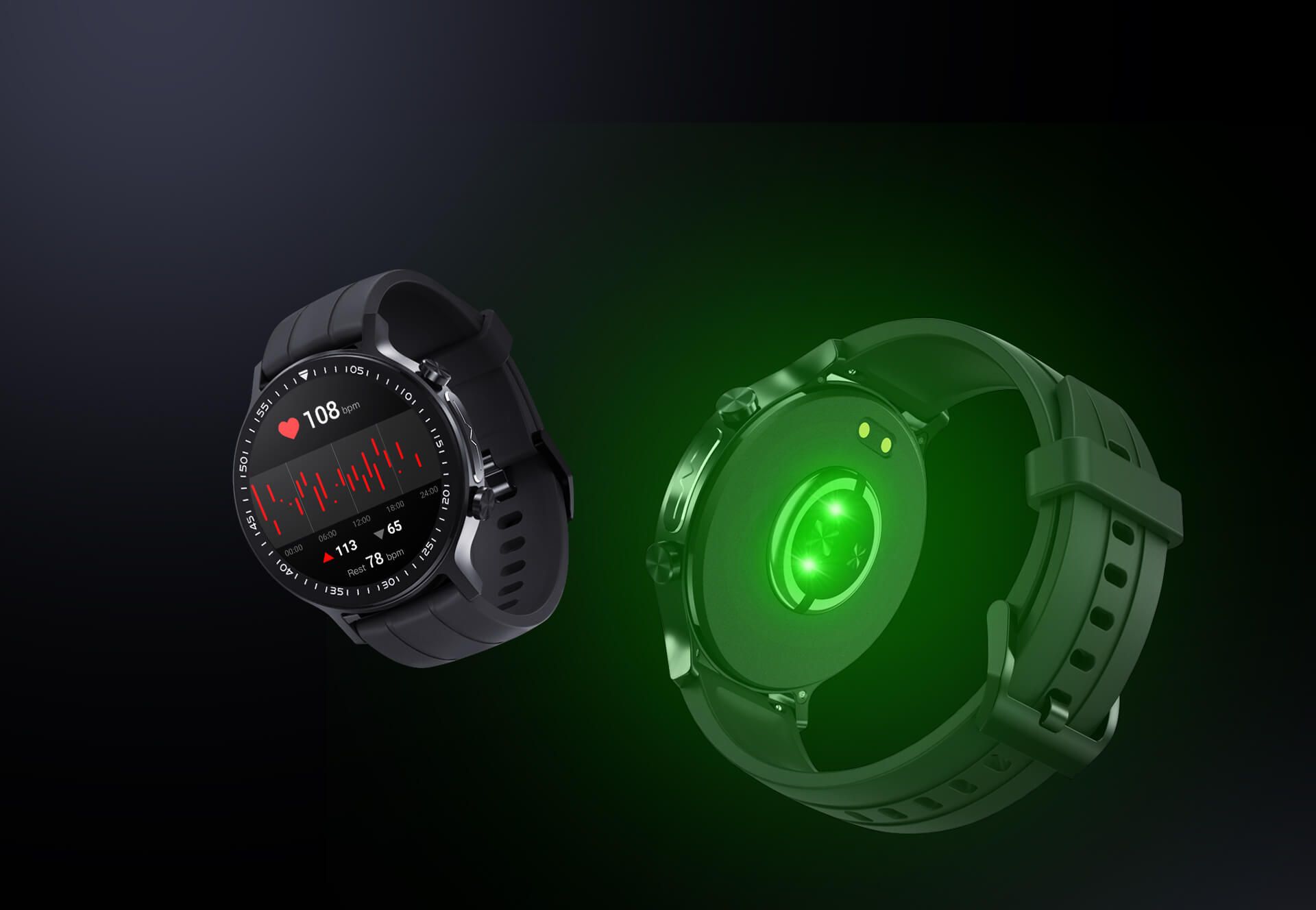 24-hour Heart Rate Monitoring <br>The Future of Health is on Your Wrist