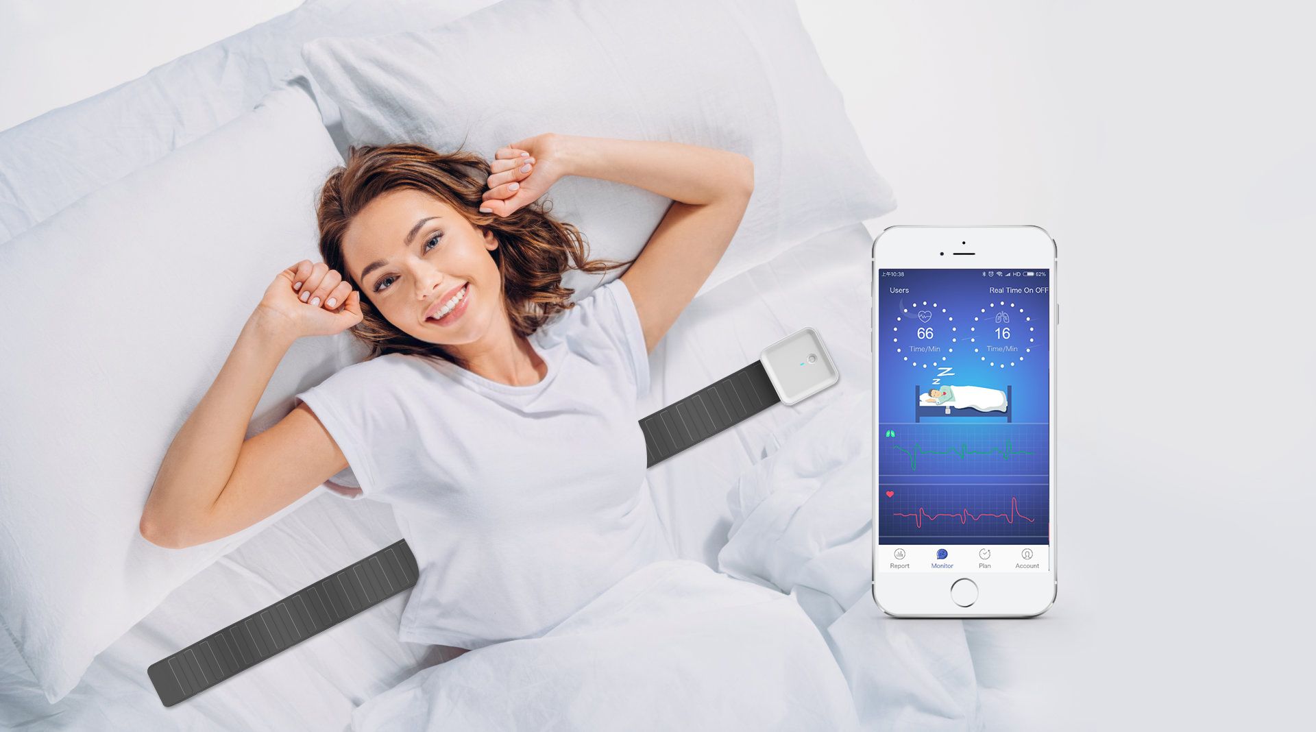 Real Time Breathing Rate & Heart Rate Monitoring