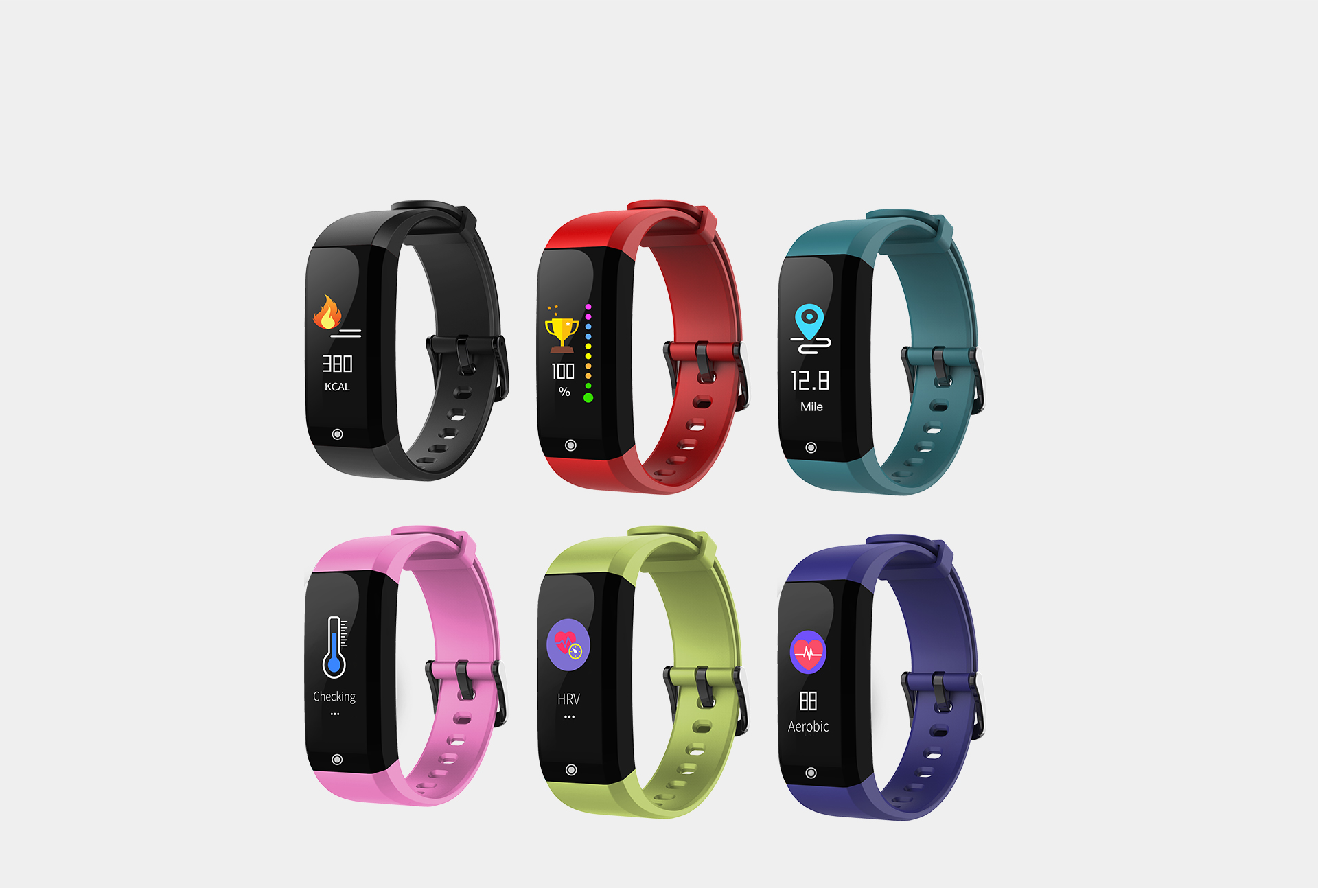 Smart Band Color Customization Supported