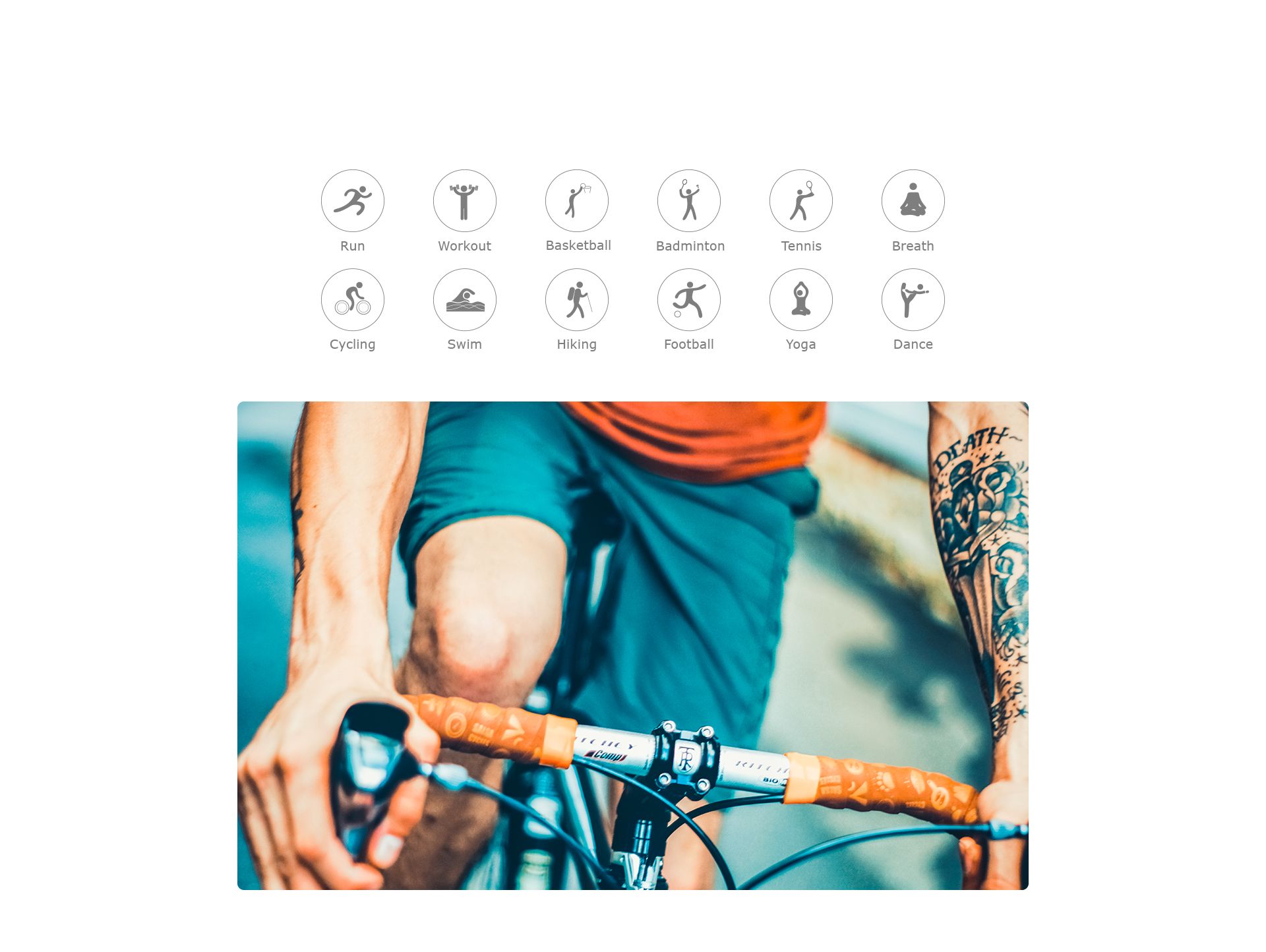 Multi Sport Support Outdoor and Indoor Exercise<br>