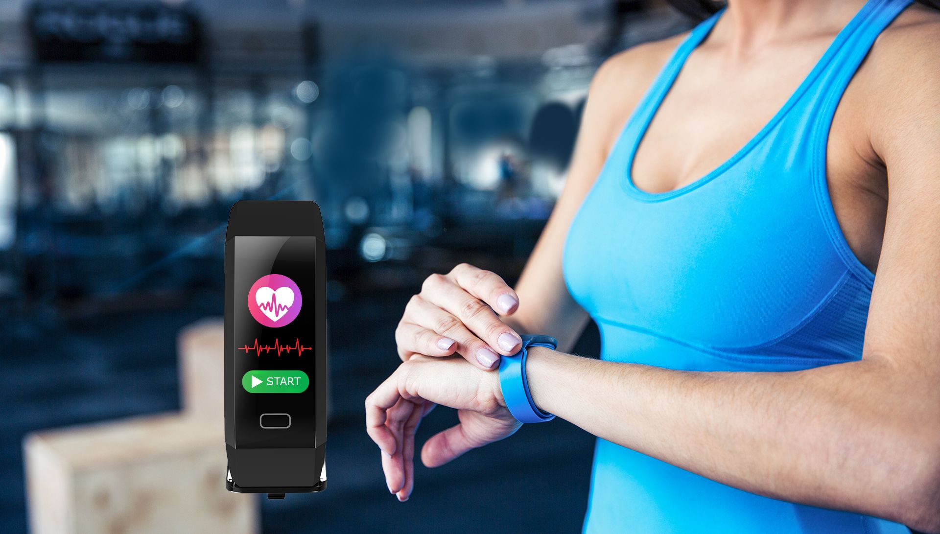 Support Auto Heart Rate Monitor in every 5 minutes & Continuous Heart Rate Monitor for Exercise Guidance