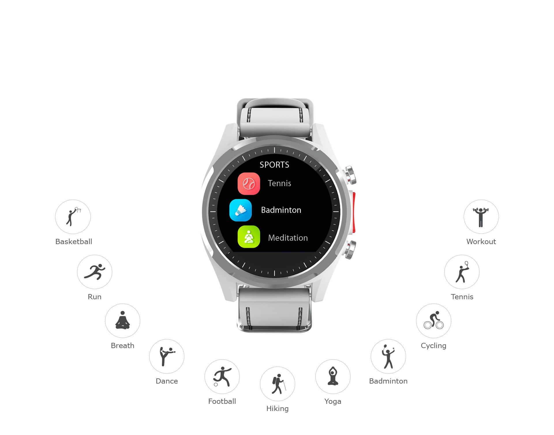 Multi Sport Support Outdoor and Indoor Exercise