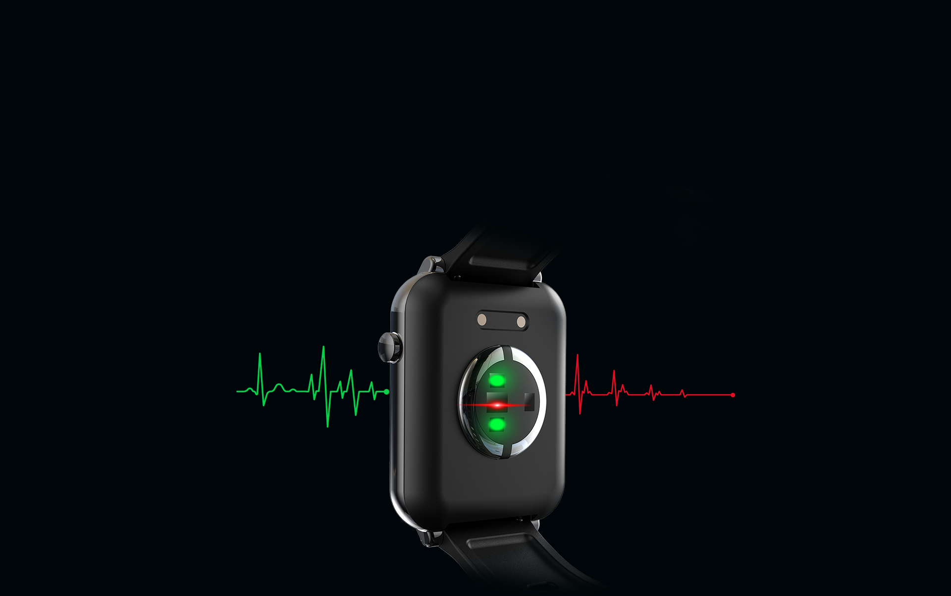 24hrs Continuous Heart Rate Monitor <br> & Abnormal Heart Rate Alert