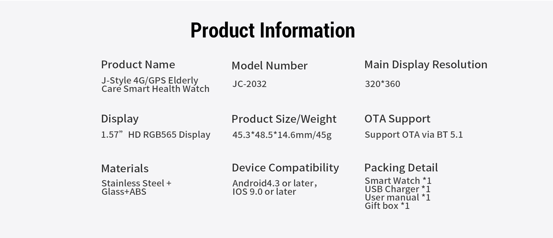 4G Seniors Smart Watch Manufacturer