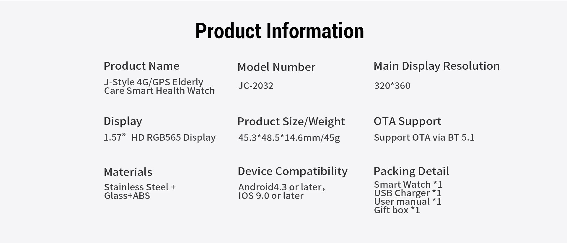4G Seniors Smart Watch Manufacturer