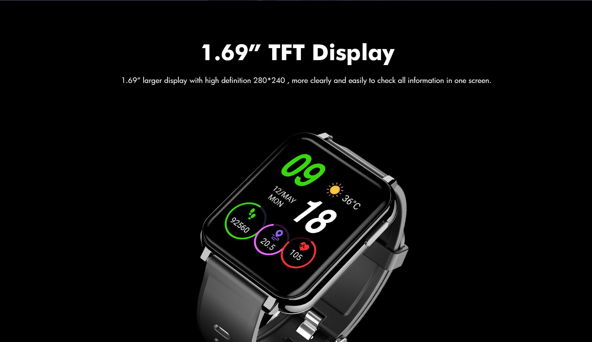 <P style=color:black;>J-style Smart Watch 1965<P/>