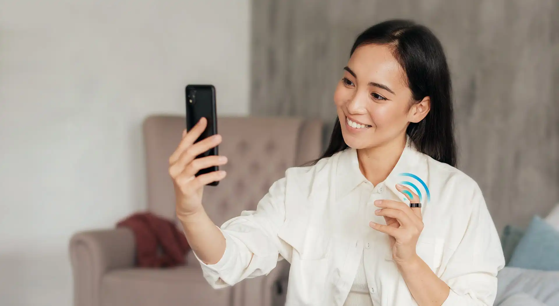 JCRing Touch Control Smart Ring X6