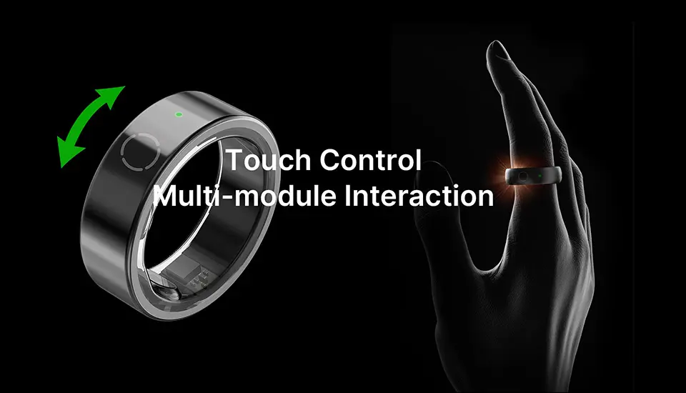 JCRing Touch Control Smart Ring X6