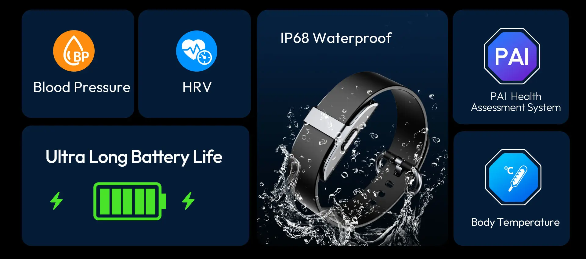 JCVital 2318 Sleep Tracking Bracelet