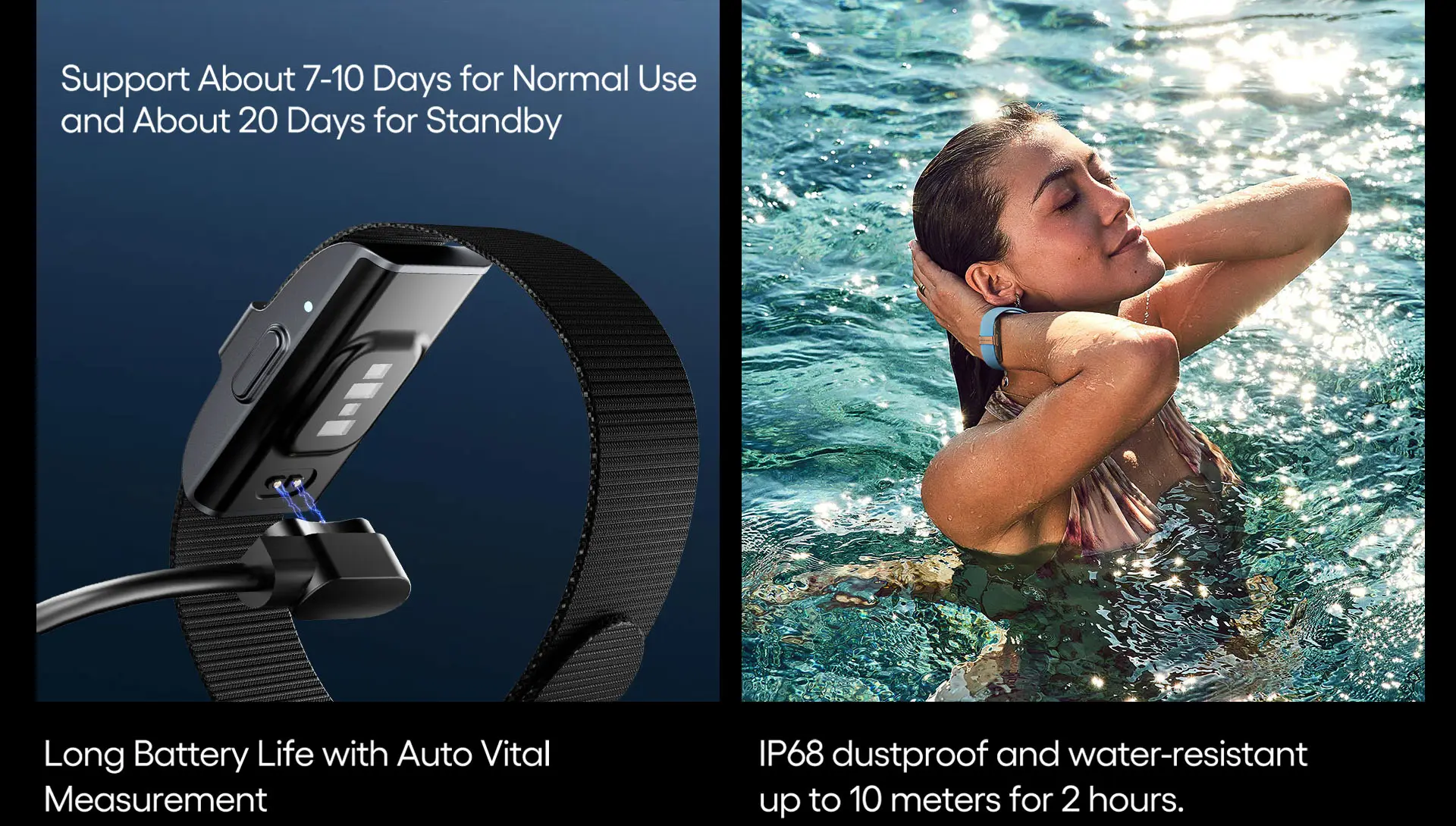 JCVital 2208 Fitness Tracker Band