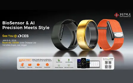 AI Smart Rings & Medical Wearables: Meet J-STYLE at CES 2026 Las Vegas
