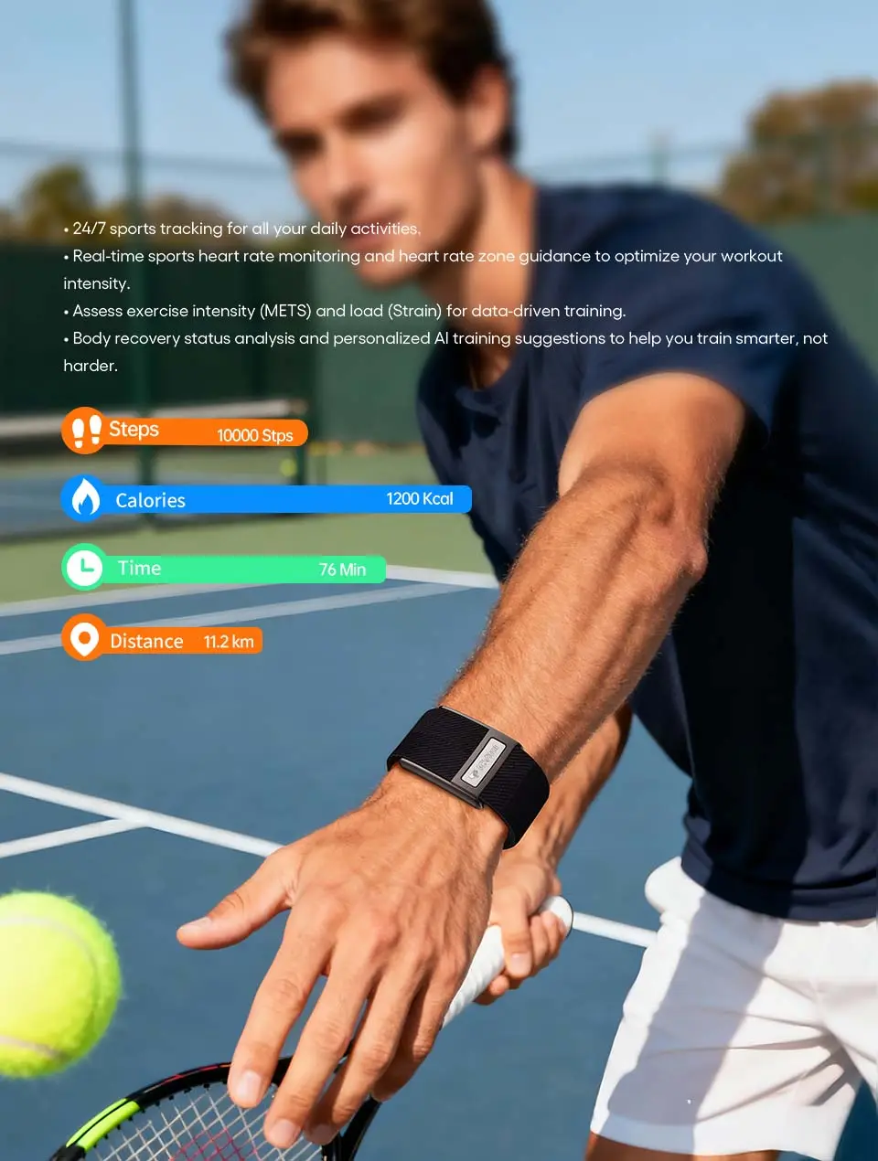 JCVital V8 ECG Smart Band