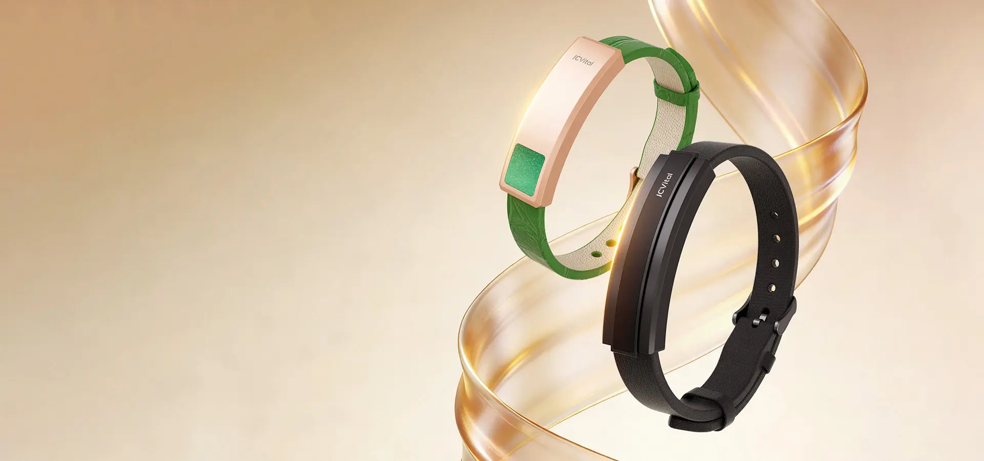 JCVital Aura V10 Smart Bracelet – Non‑invasive Glucose, AI Health