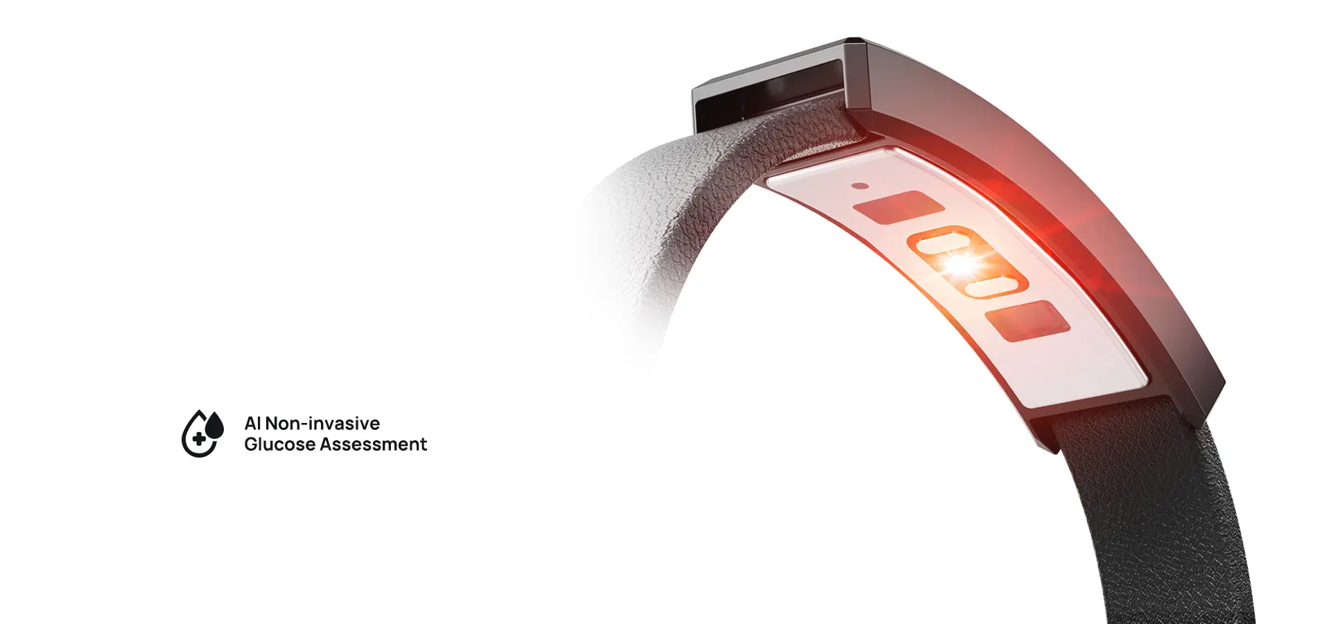 JCVital Aura V10 Smart Bracelet – Non‑invasive Glucose, AI Health