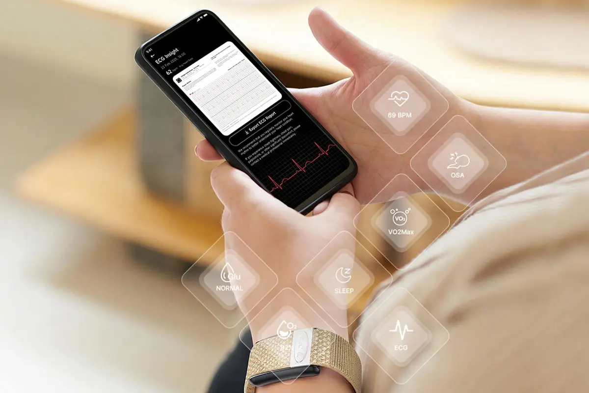 Product Spotlight: JCVital V8 ECG Smart Band