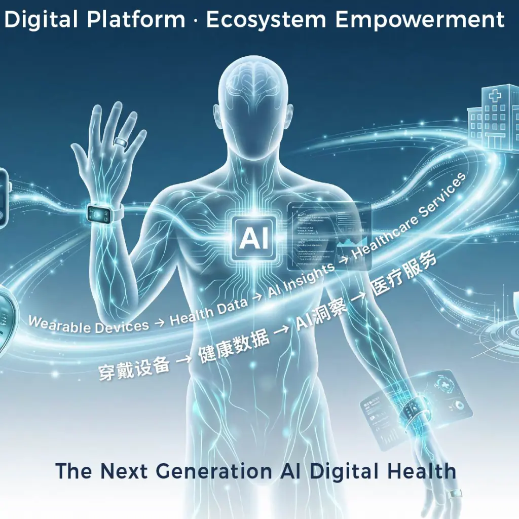 From Devices to AI Healthcare: A Full-Stack Digital Health Ecosystem