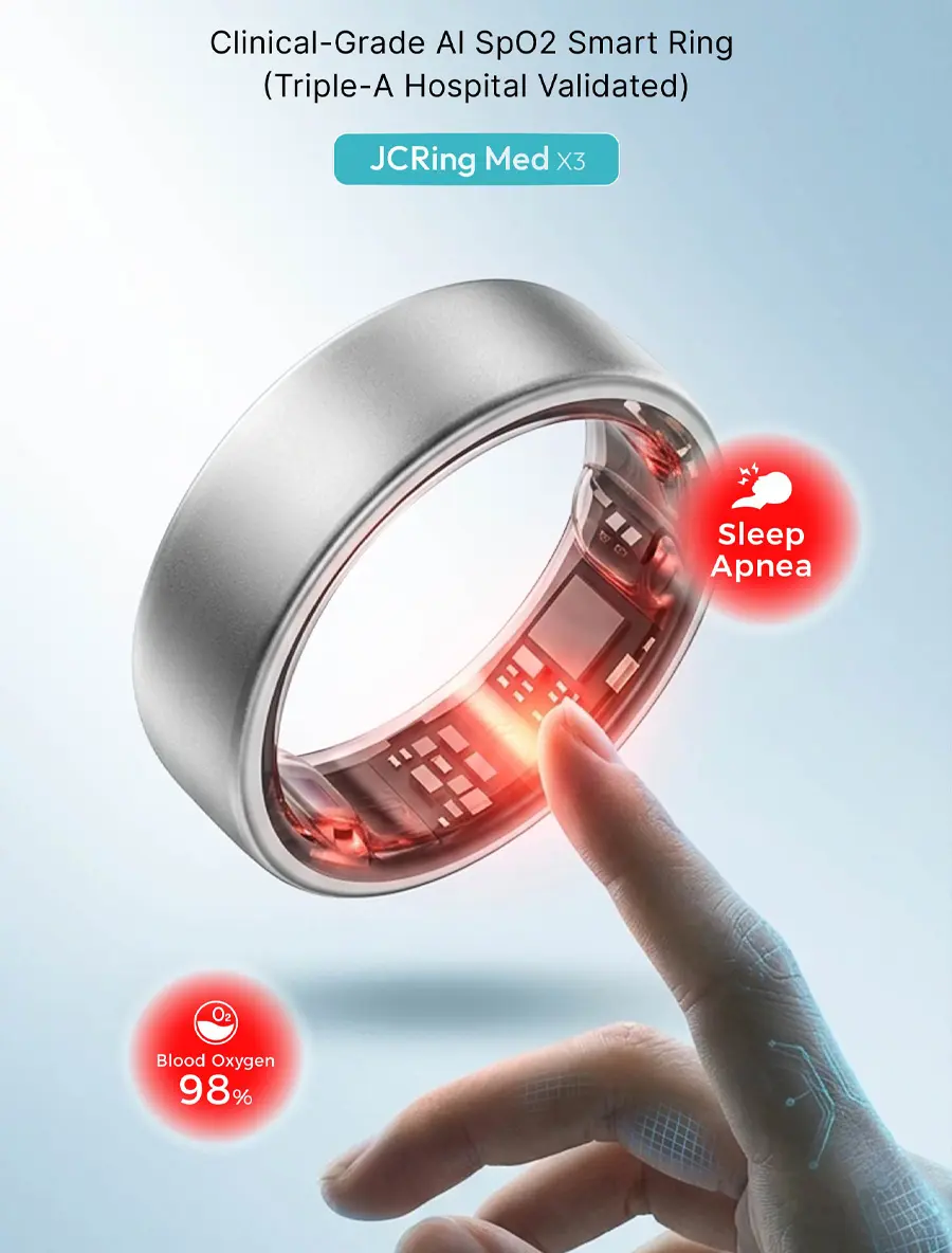 Product Launch Highlight: JCRing Med X3 Smart Ring