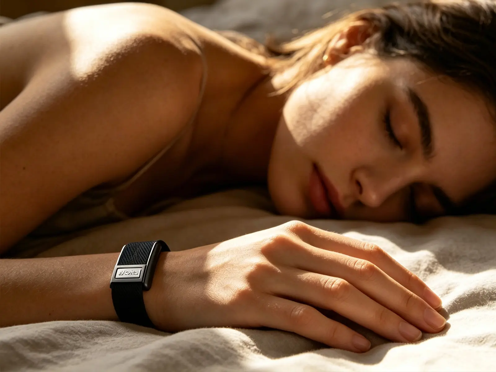Raw wearable sensor data and processed metrics reviewed as separate data layers